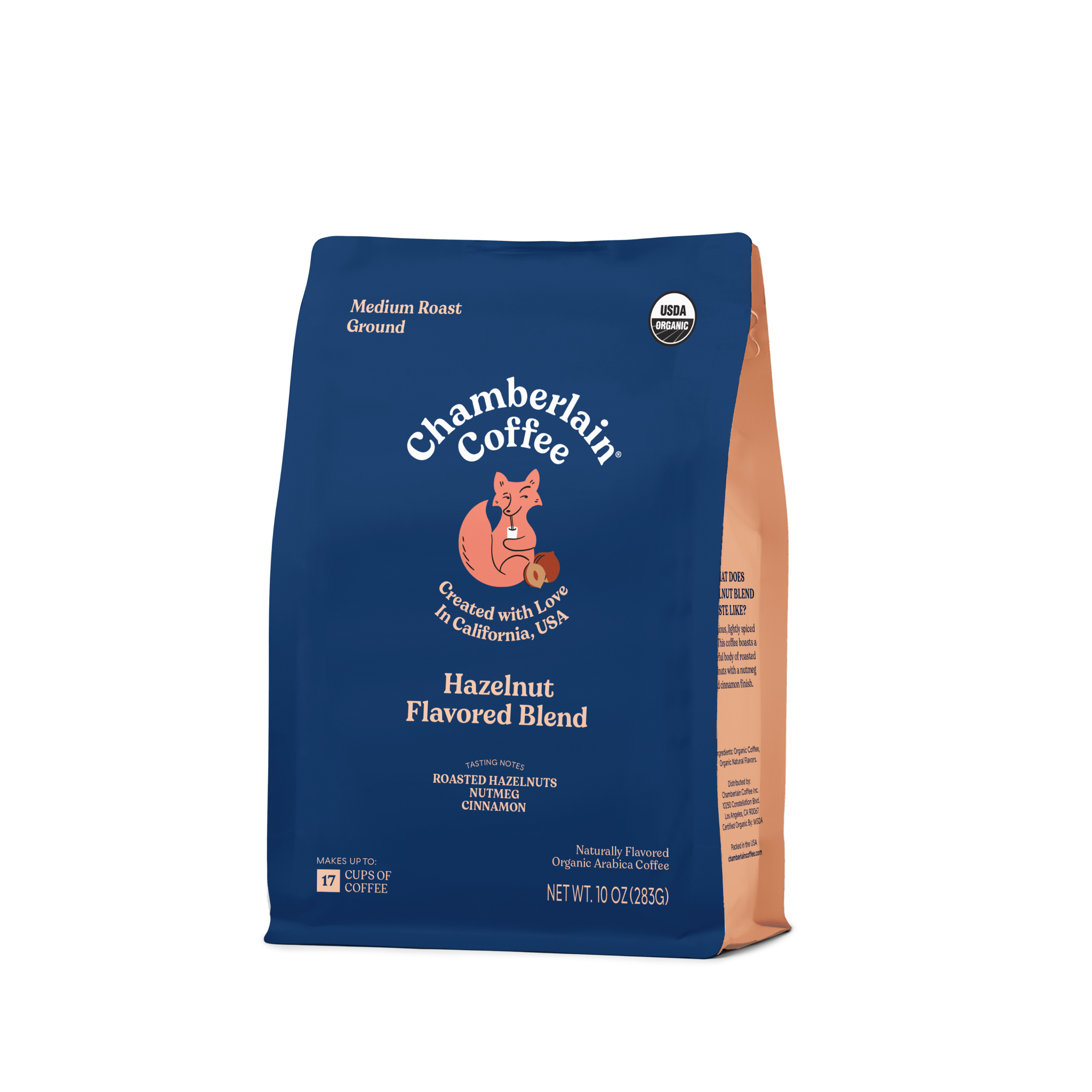Organic Hazelnut Coffee Blend