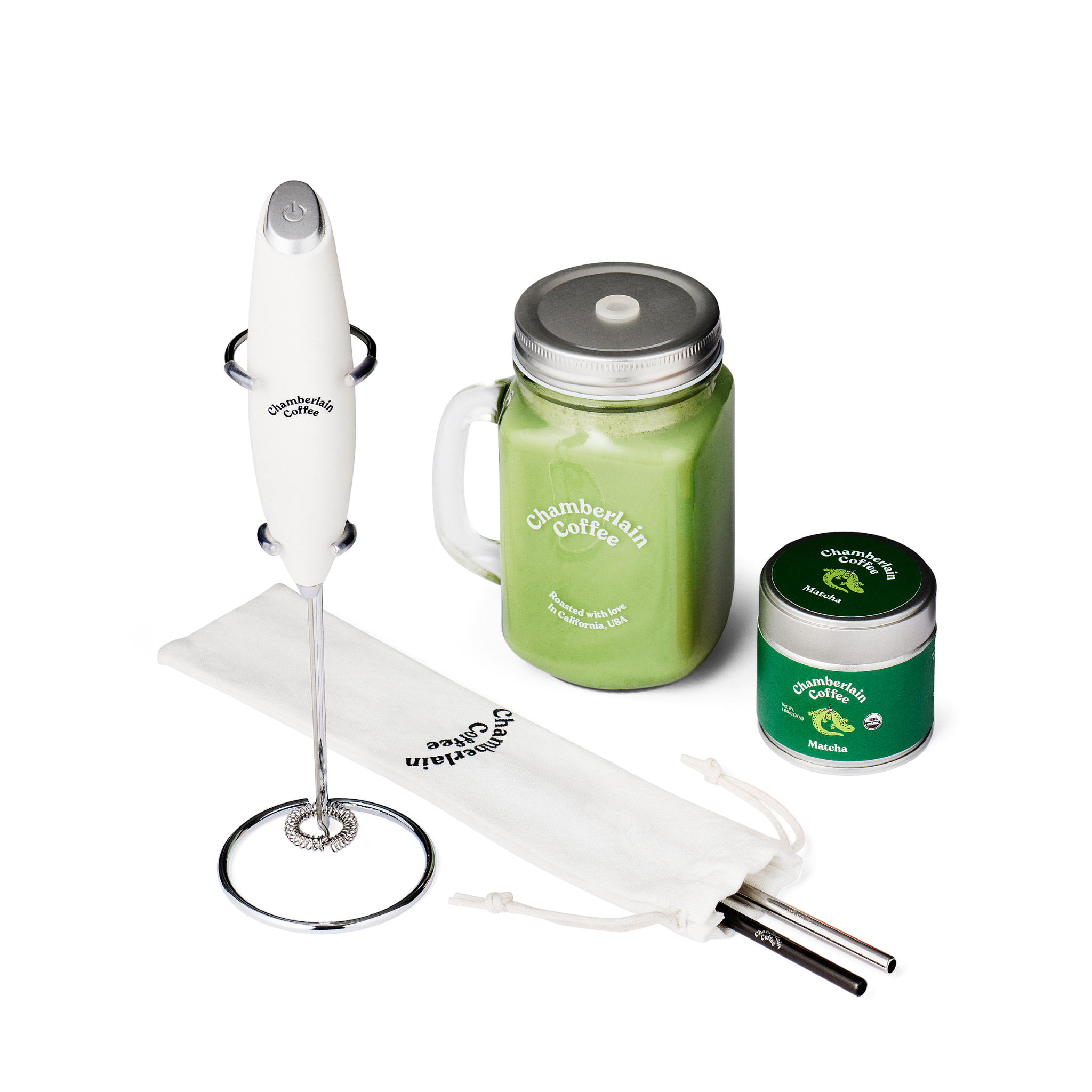 Ceremonial Matcha Green Tea Powder Starter Pack