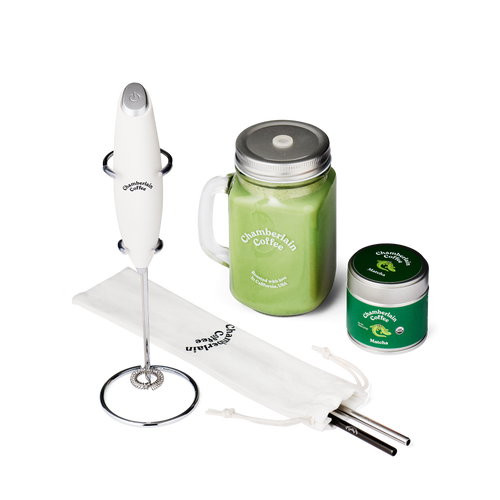 Ceremonial Matcha Green Tea Powder Starter Pack