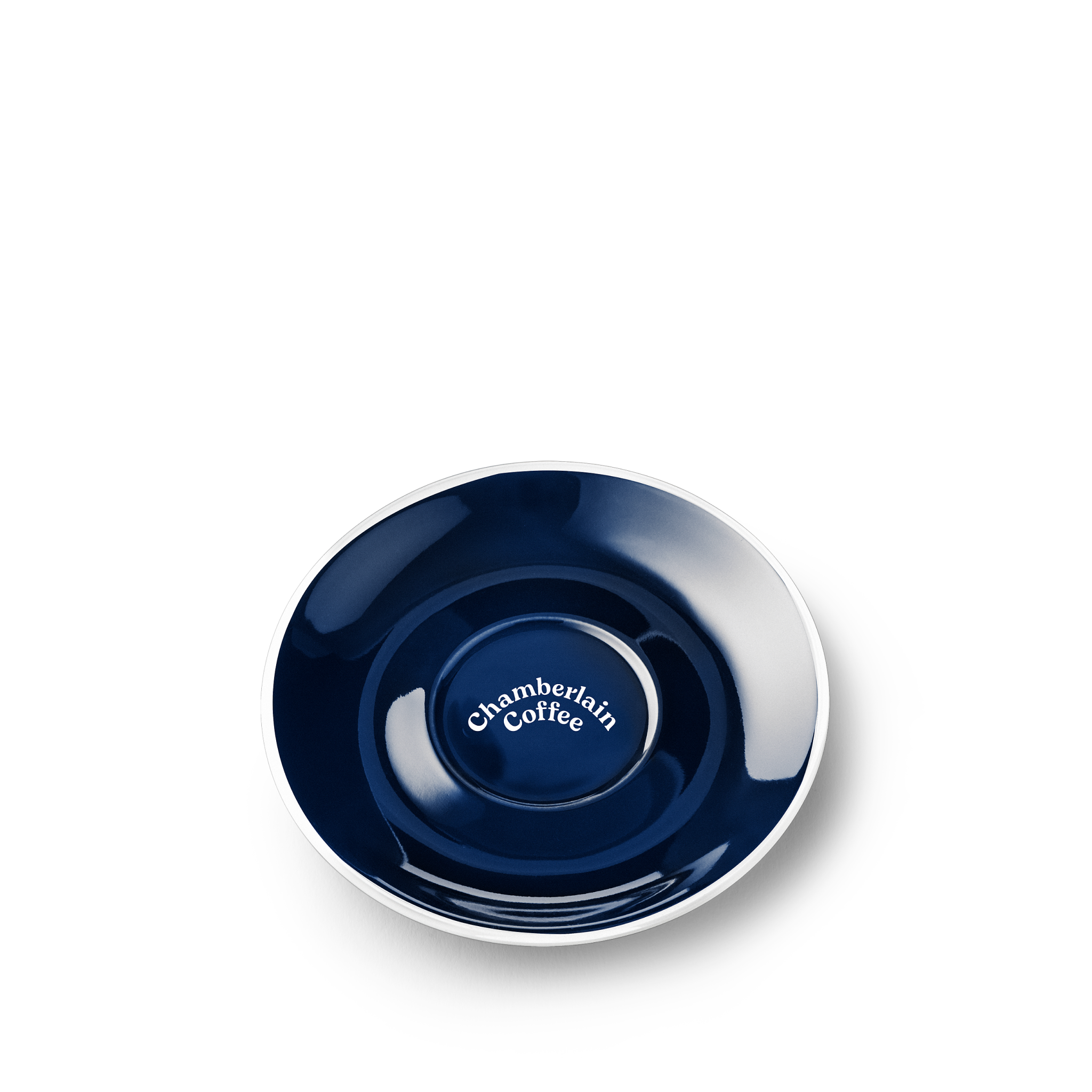 Navy Cup & Saucer