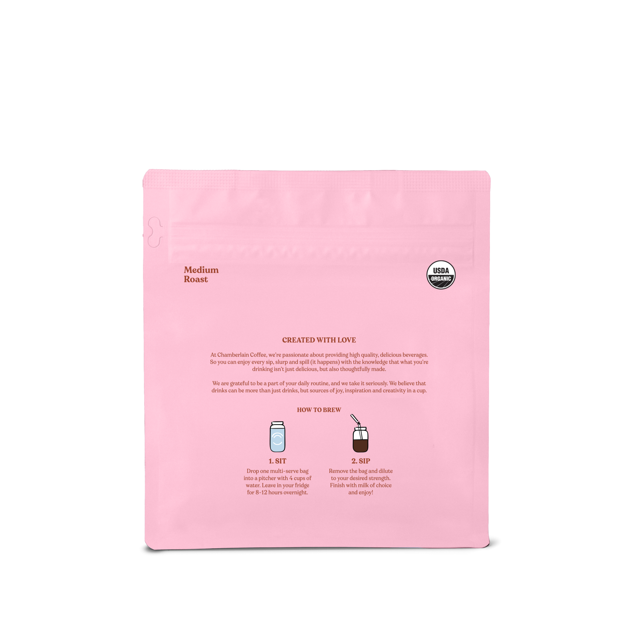 Organic Vanilla Cold Brew Elephant Large Coffee Bags