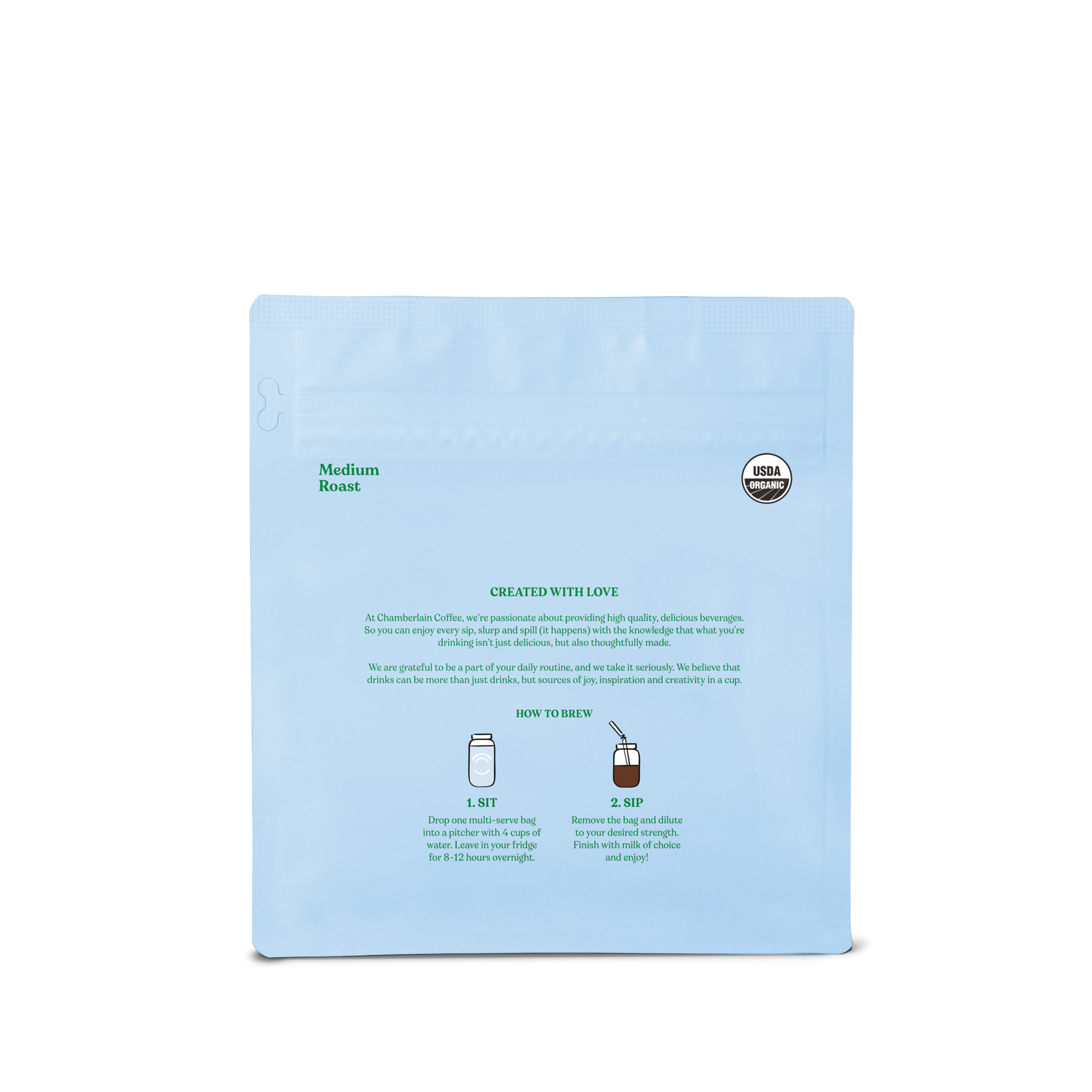 Organic Cold Brew Elephant Large Coffee Bags