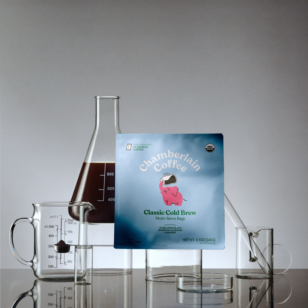 Organic Cold Brew Elephant Large Coffee Bags
